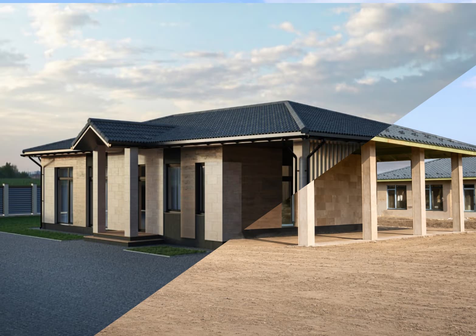 Планування котеджів Bucha Village у Бучі — площі від 94 до 167 м²